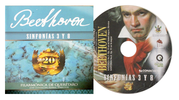 Beethoven 3ra 8va Sinfonía, Filarmónica de Querétaro
